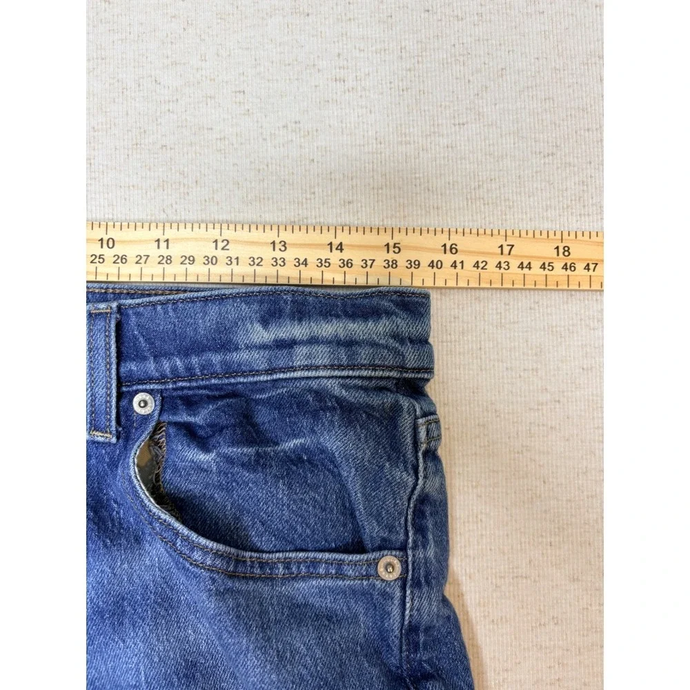 Lucky Brand Mens Medium Wash Straight Leg Denim Jeans Blue Size 31x28